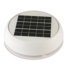 White 3 inch Day/Night Solar Vent | Marinco N20803W