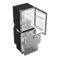 Vitrifrigo DRW360IXD4X 10.6 cubic foot Refrigerator with Freezer 