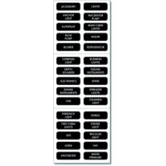 Basic DC Panel Label Set - 30 Labels