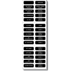 LABEL KIT AC PANEL EXTENDED