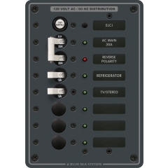 Panel 120VAC 2pos w/ELCI Main 30A