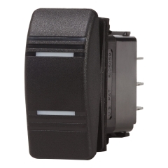 Blue Sea Systems 8300 Contura Switch DPDT Black ON-ON