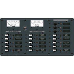 PANEL DC 18 POSITION V/A MTR