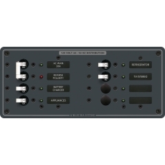 PANEL 120VAC 8 POS W/MAIN HOR