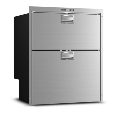 Vitrifrigo DW210IXN4-EX-1 6.3 cubic foot Stainless Steel Double Drawer Freezer