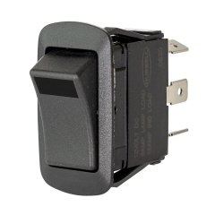 HUBB-MR123MSP SPDT mom. on-off-on rocker switch
