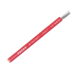 10 AWG Red - 100 foot | Pacer Marine WUL10RD-100