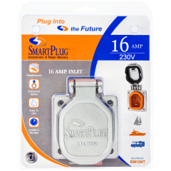 SmartPlug BM16NT 16 Amp Stainless Steel Inlet